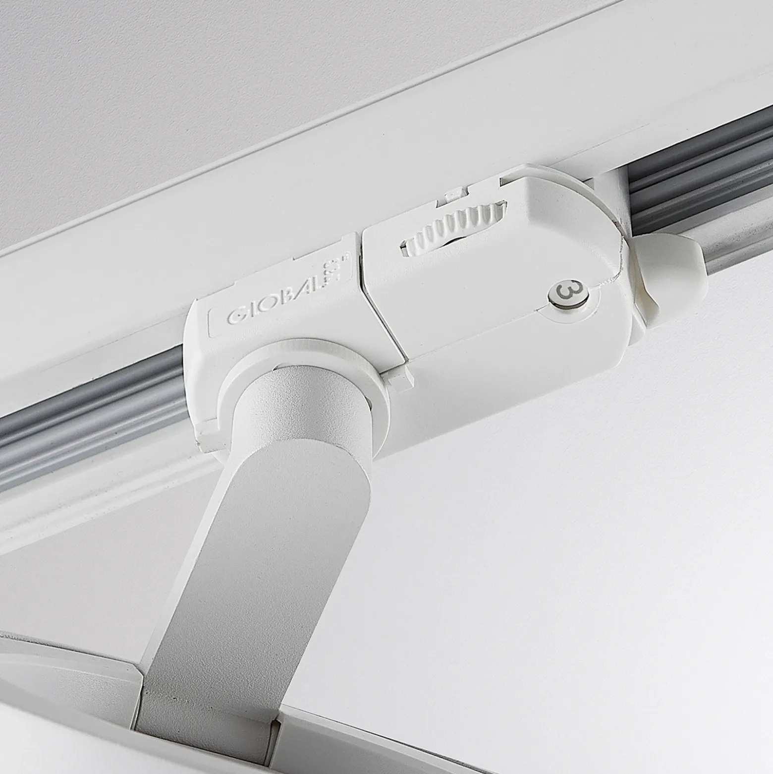 Molto Luce foco de riel LED trifásico Mag, blanco, 830