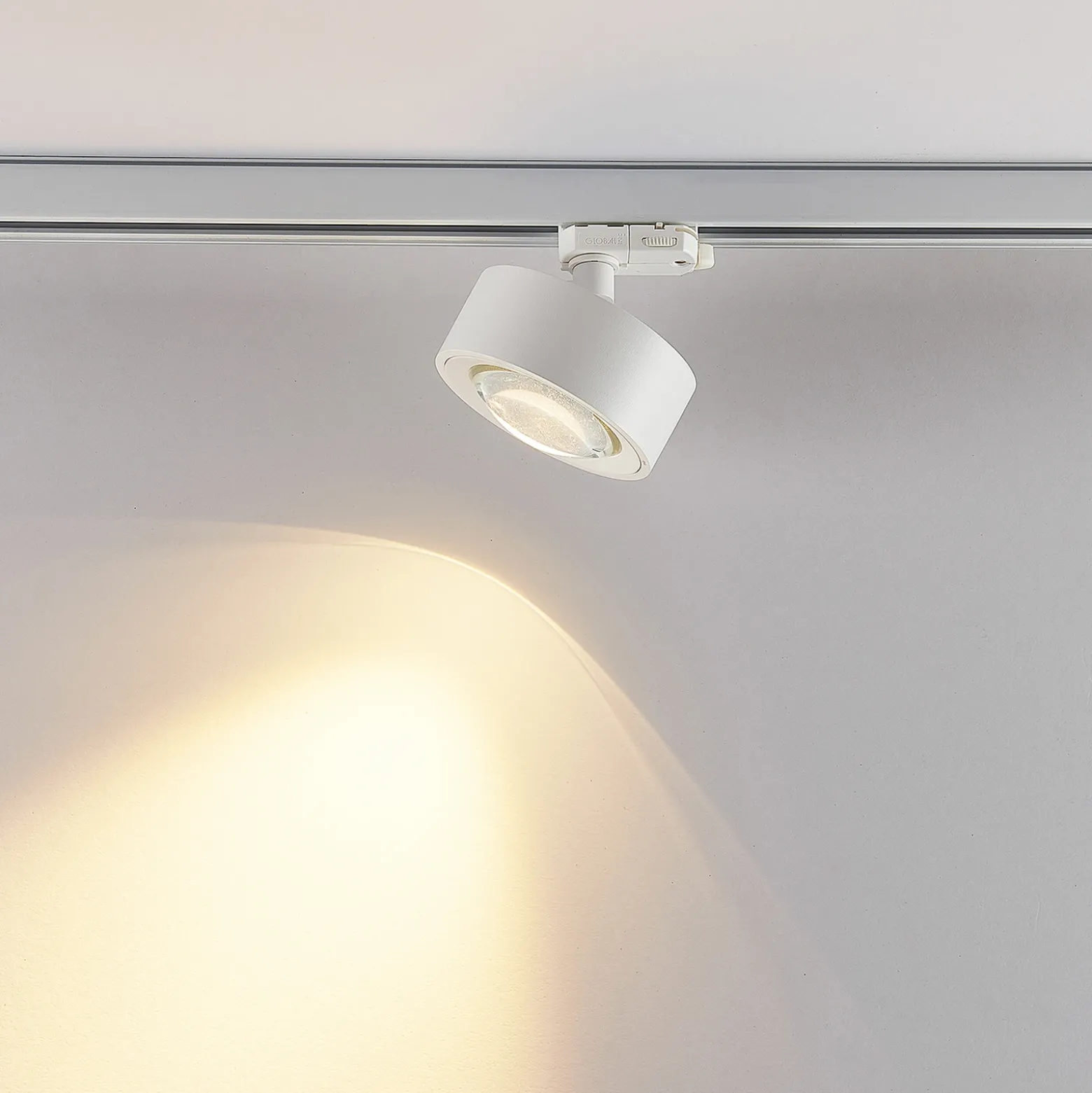 Molto Luce foco de riel LED trifásico Mag, blanco, 830