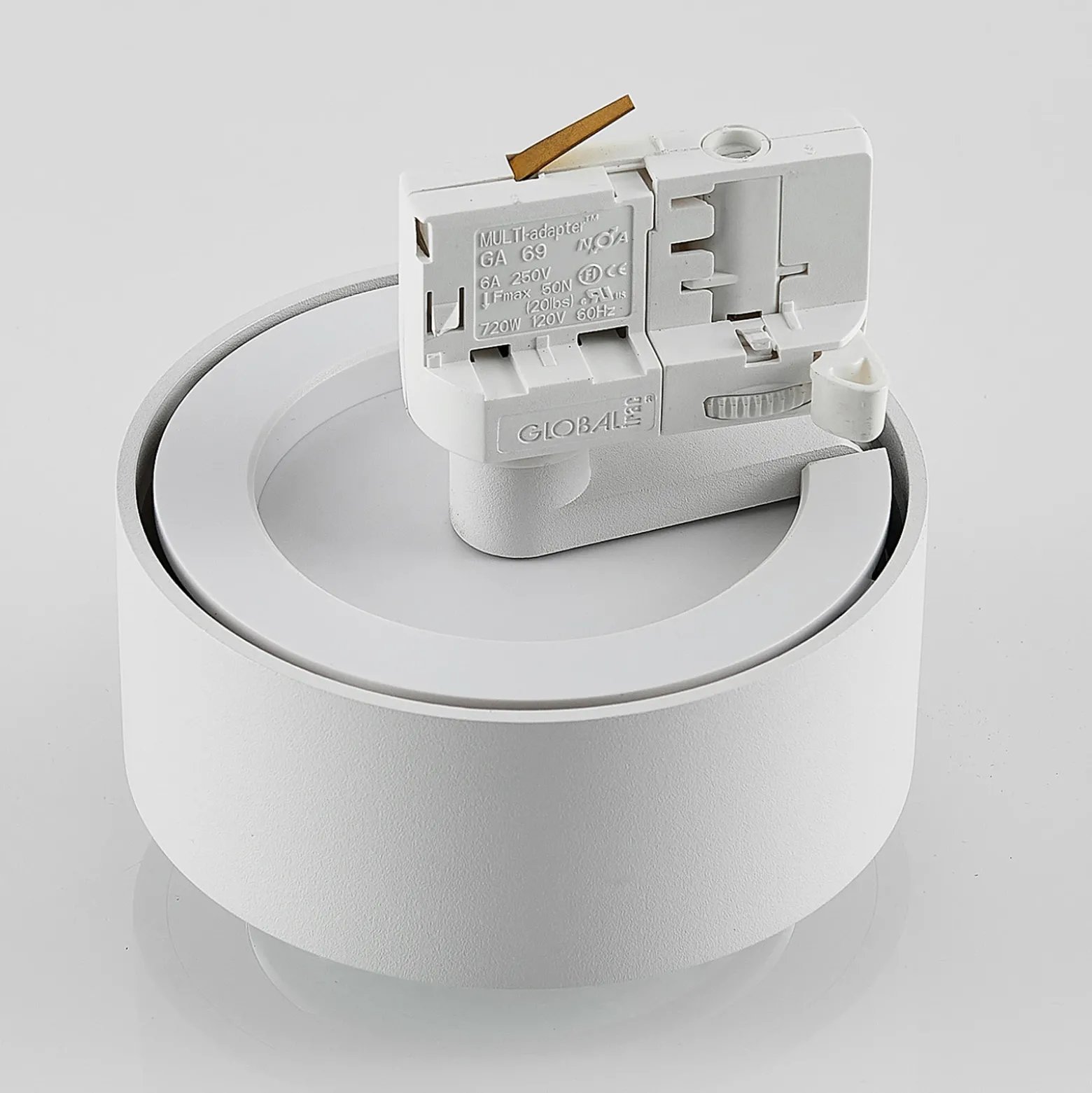 Molto Luce foco de riel LED trifásico Mag, blanco, 830