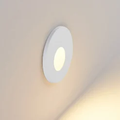 Molto Luce Lámpara empotrable LED Wall 68R RD blanco, aluminio, CCT