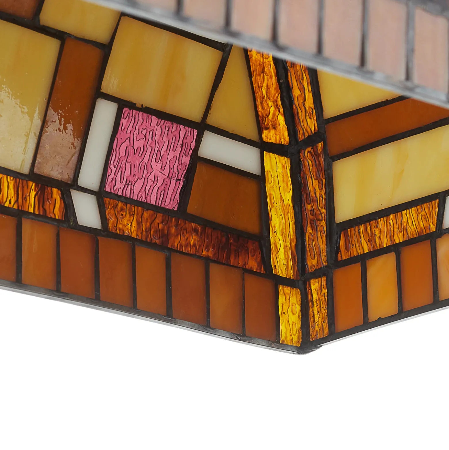 Mosaico lámpara colgante en estilo Tiffany