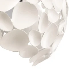 Narisa Lámpara colgante LED 5xG9, Ø47cm, blanco