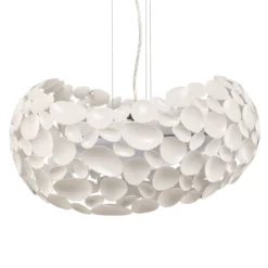 Narisa Lámpara colgante LED 5xG9, Ø47cm, blanco