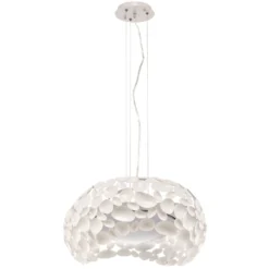 Narisa Lámpara colgante LED 5xG9, Ø47cm, blanco