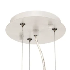 Narisa Lámpara colgante LED 5xG9, Ø47cm, blanco