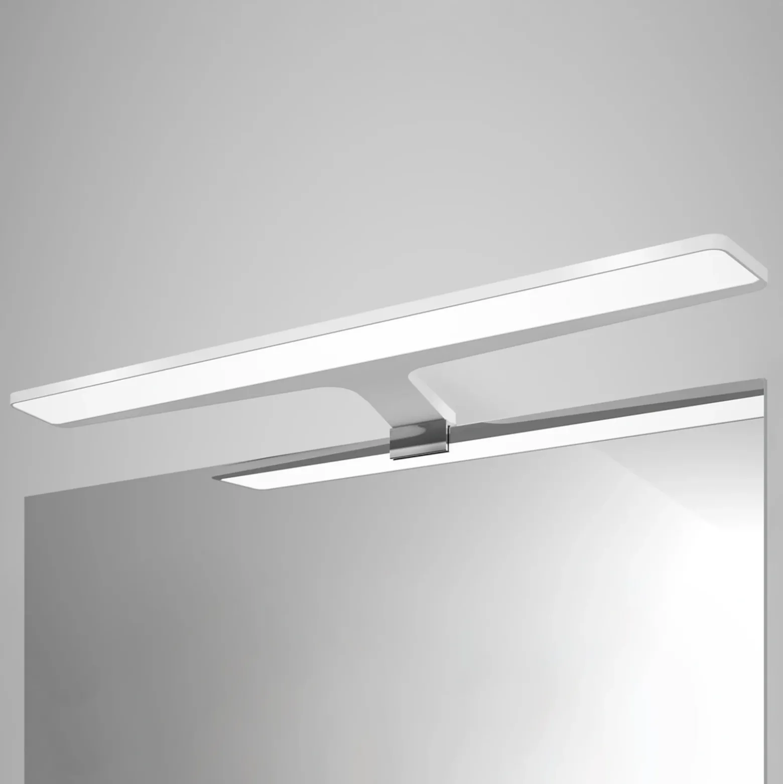 Nayra: lámpara de espejo LED blanca