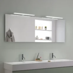 Nayra: lámpara de espejo LED blanca