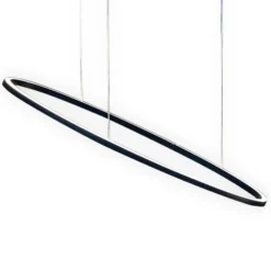 Nemo Ellisse Mega lámpara colgante LED Up 2.700K negro