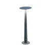 Nemo Portofino lámpara de mesa LED recargable, azul pastel, aluminio