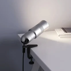 Neo! Clamp lámpara de pinza LED, aluminio natural