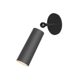 Newgarden Aplique de pared LED Roll 4, negro, orientable