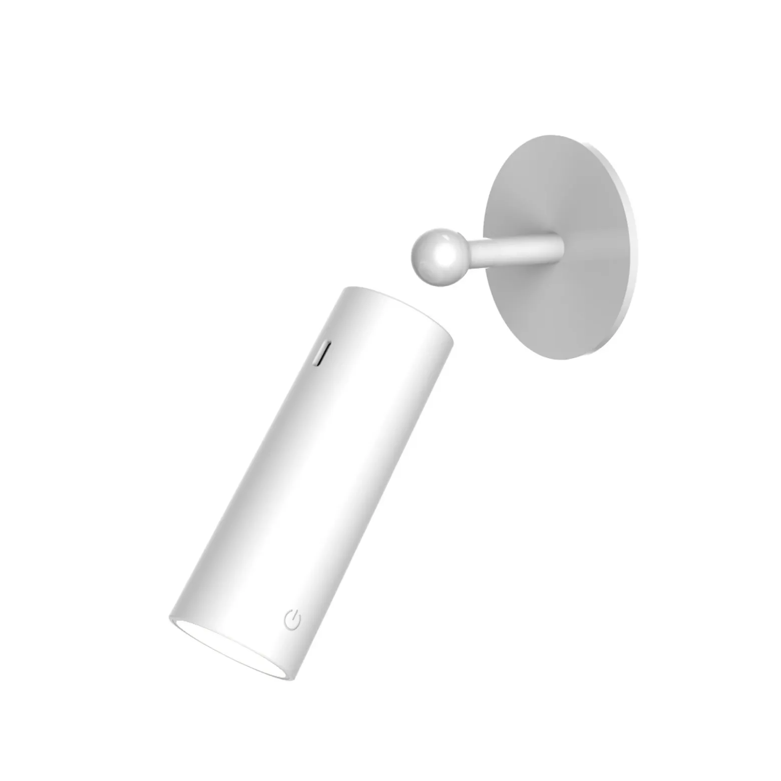 Newgarden Aplique de pared LED Roll 4, blanco, orientable