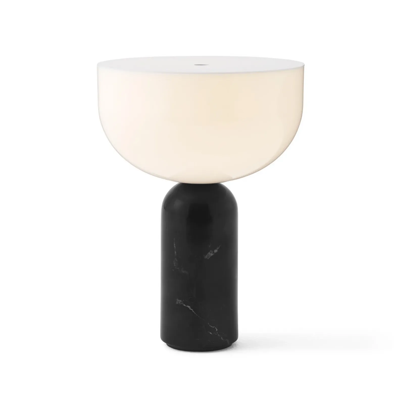 New Works Kizu lámpara de mesa recargable negra