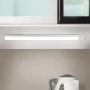 Norman lámpara LED bajo mueble, color plata, batería recargable, sensor,