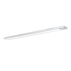 Norman lámpara LED bajo mueble, color plata, batería recargable, sensor,