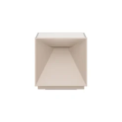 Nutalis lámpara de mesa LED recargable, beige duna, IP54, atenuable