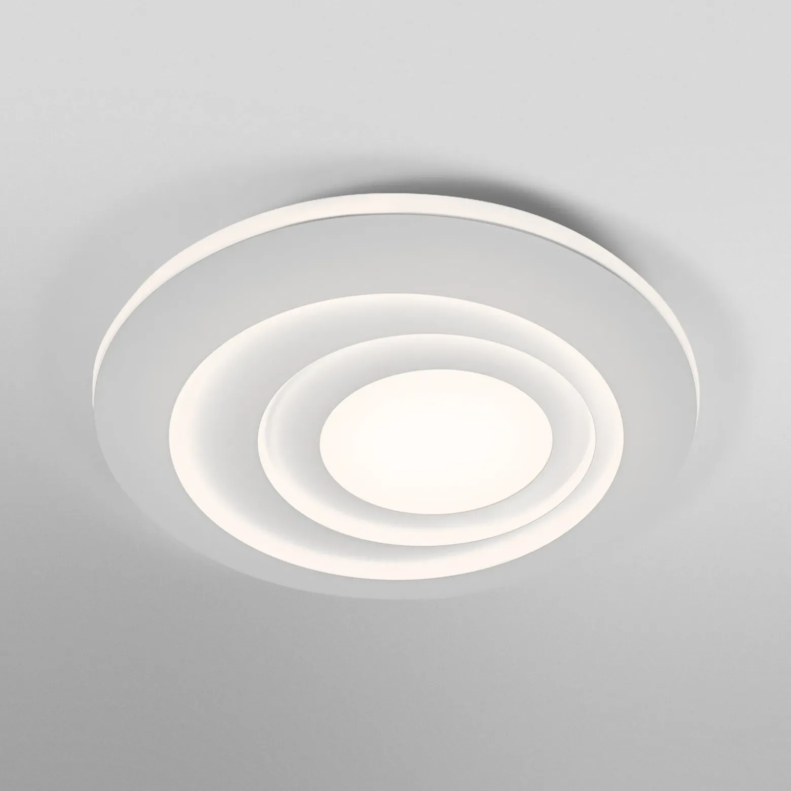 OSRAM LED de techo ORBIS SPIRAL ROUND Ø 52 cm blanco arriba/abajo