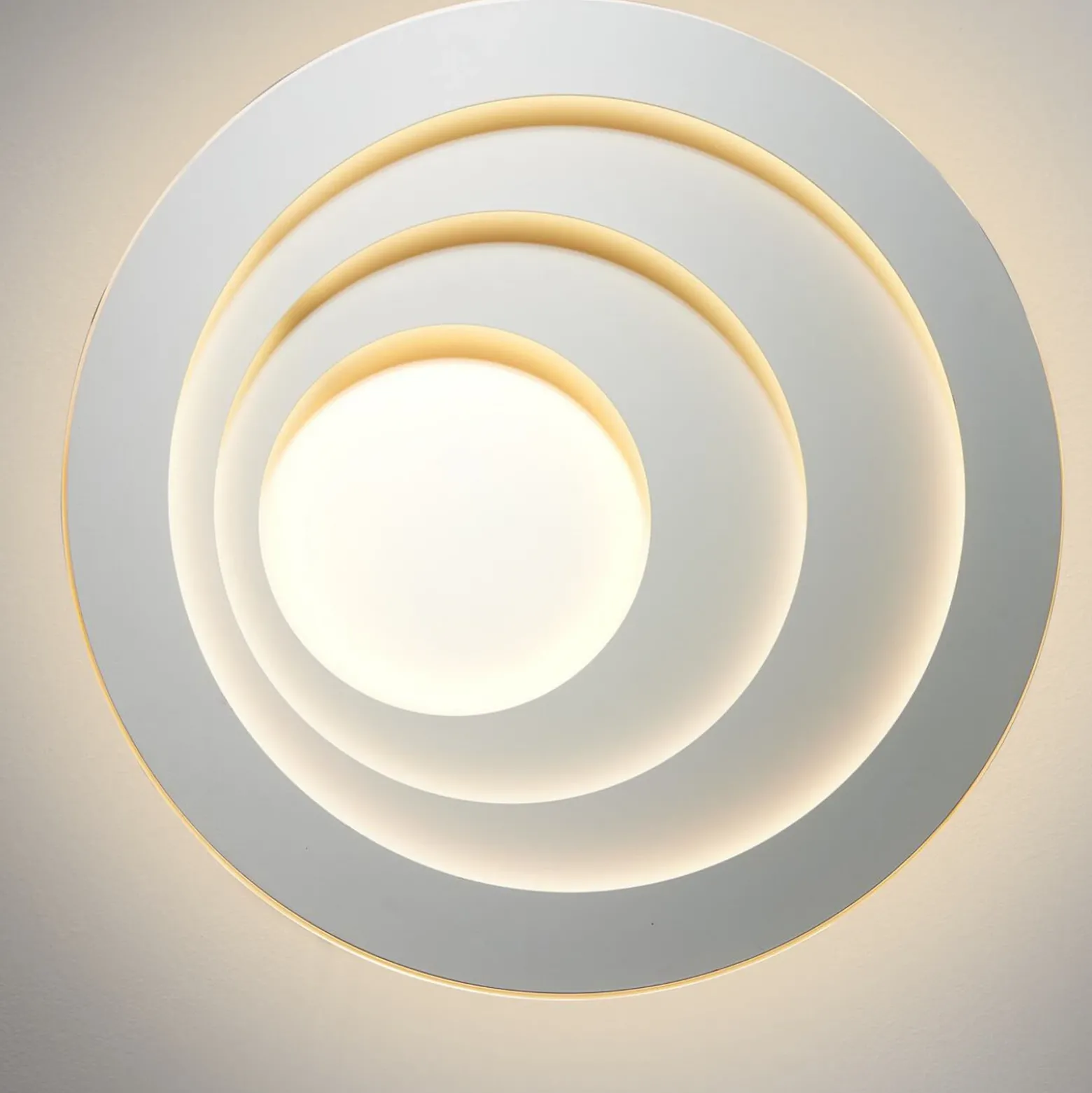 OSRAM LED de techo ORBIS SPIRAL ROUND Ø 52 cm blanco arriba/abajo