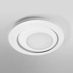 OSRAM LED de techo ORBIS SPIRAL ROUND Ø 40 cm blanco arriba/abajo