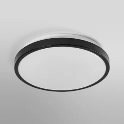 OSRAM ORBIS LONDON, negra, Ø 28 cm, metal