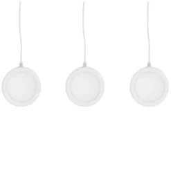 OSRAM SMART+ WiFi UNDERCABINET ROUND, blanco, Ø 8 cm, juego de 3 unidades