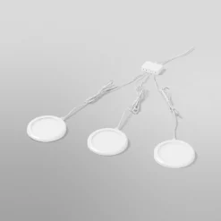 OSRAM SMART+ WiFi UNDERCABINET ROUND, blanco, Ø 8 cm, juego de 3 unidades