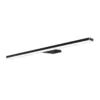Pandora lámpara de espejo LED, negro mate, 45,8 cm