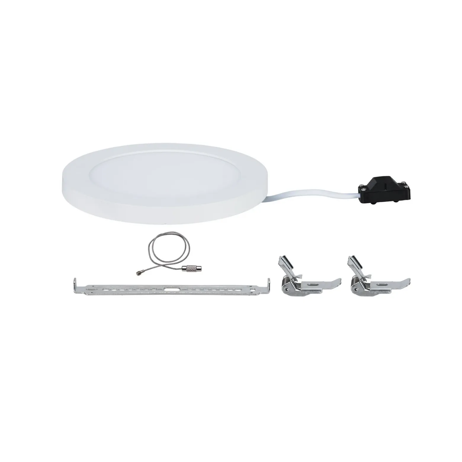 Panel empotrable LED Paulmann Cover-it, Ø 17 cm, 880 lm, 3000 K, blanco