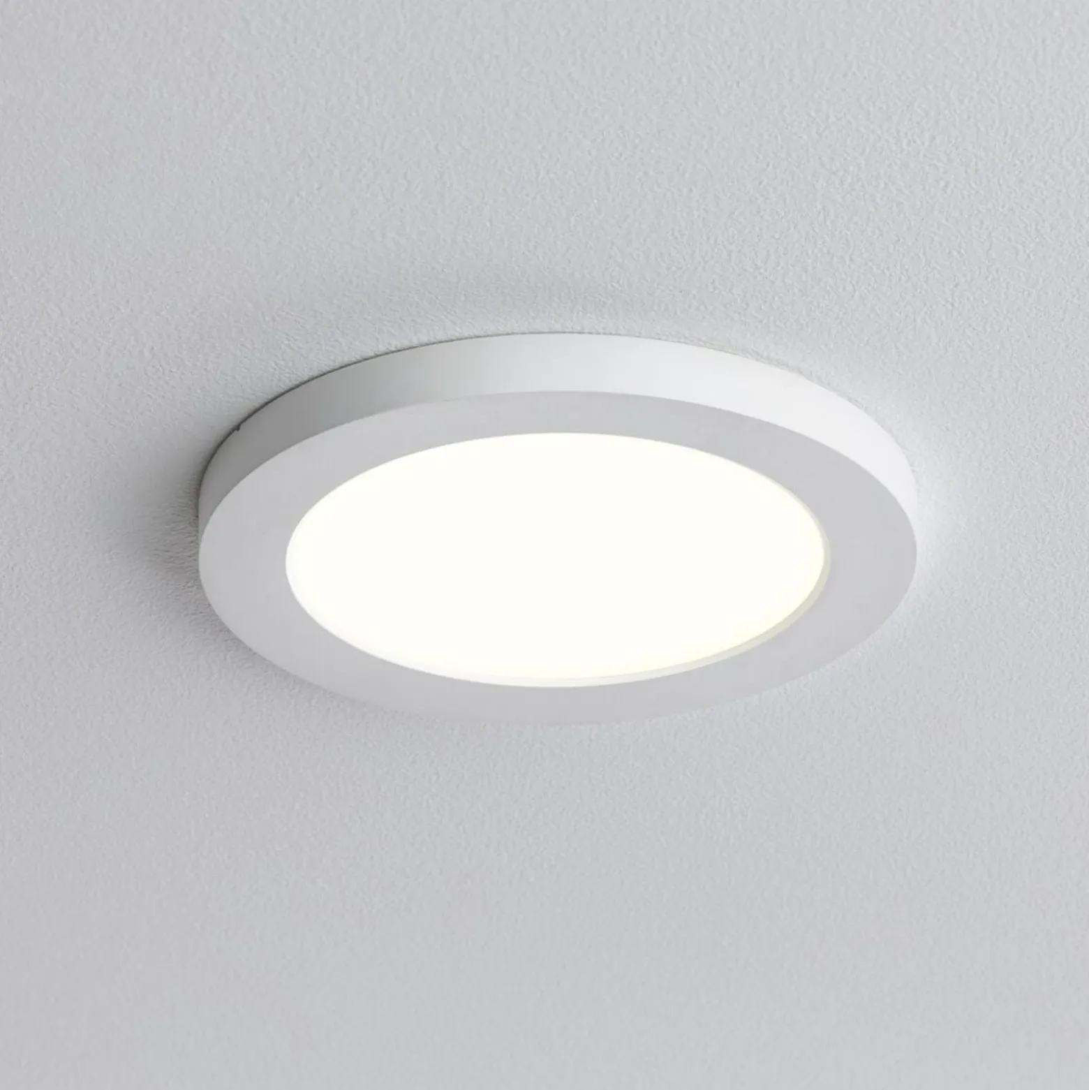 Panel empotrable LED Paulmann Cover-it, Ø 12 cm, 400 lm, 3000 K, blanco
