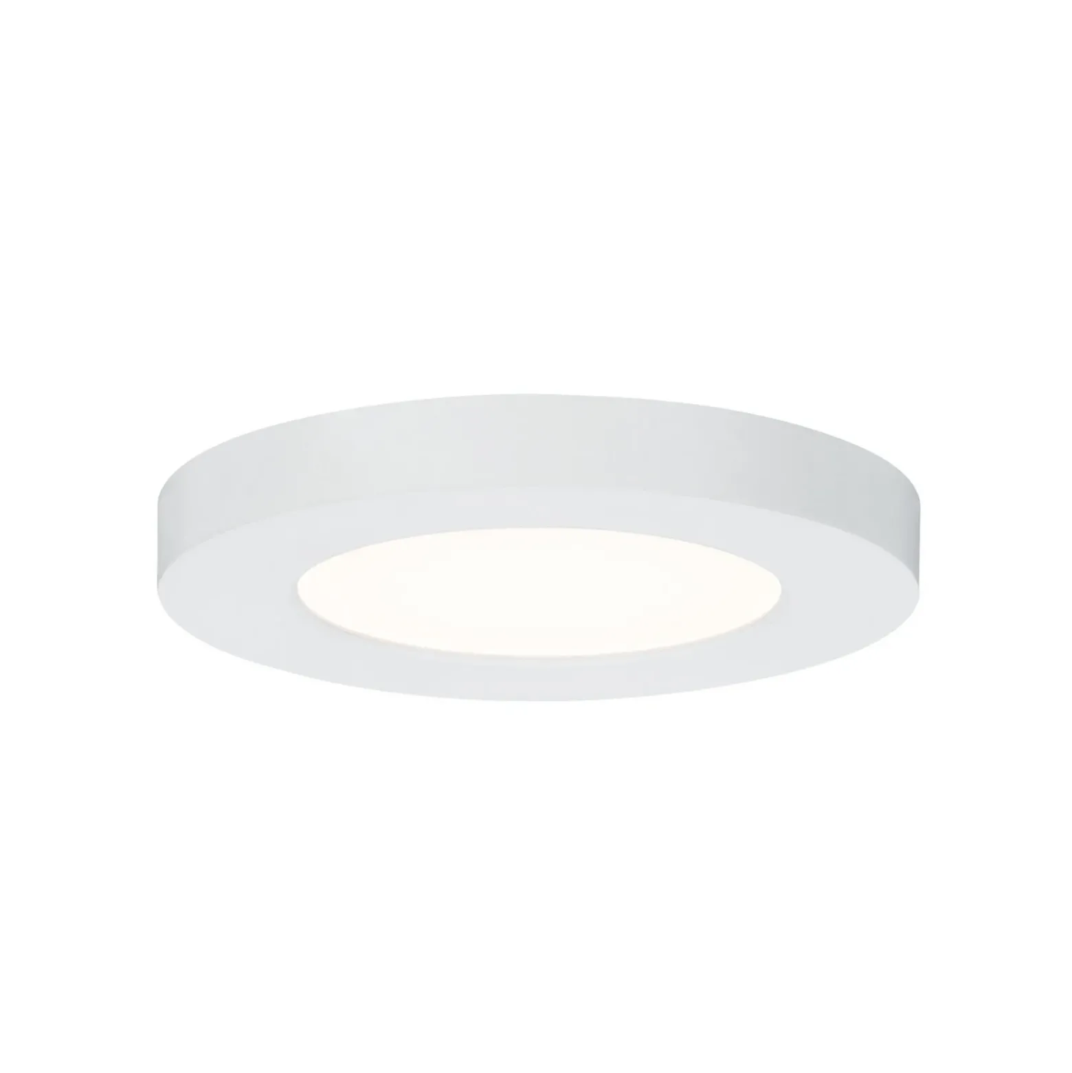 Panel empotrable LED Paulmann Cover-it, Ø 12 cm, 400 lm, 3000 K, blanco