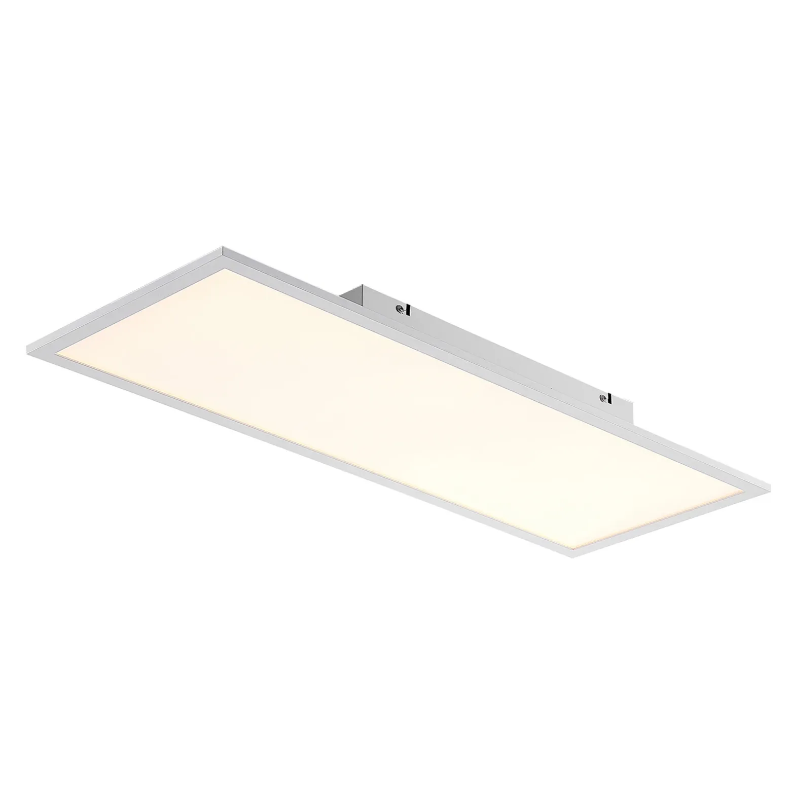 Panel LED de Lindby, 80 x 30 cm, blanco, metal, 4000 K