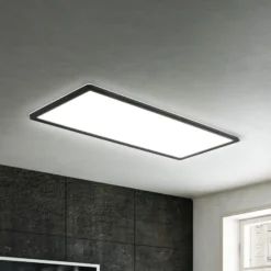 Panel LED de superficie Slim 58x20cm on/off 4.000K negro