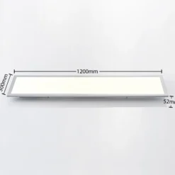 Panel LED de techo Lindby Smart Kjetil 120 x 30 cm Tuya RGB CCT