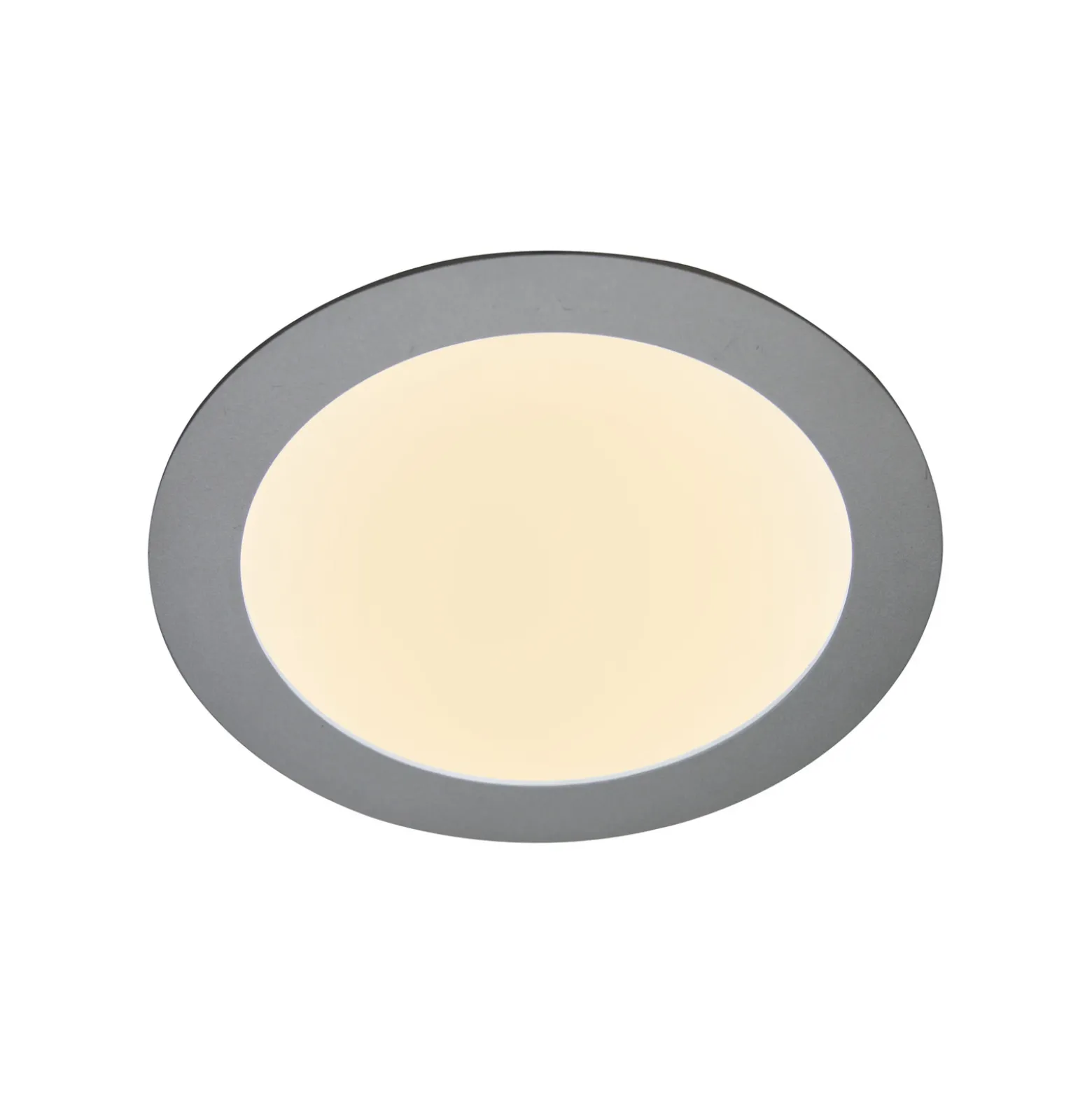 Panel LED empotrado 27636, plano, redondo, 12 W