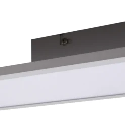 Panel LED Enhife de Lindby, blanco, 80 x 20 cm, metal, 4000 K
