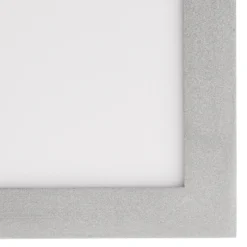 Panel LED Livel de Lindby, 4000 K, 62 cm x 62 cm, plateado, metal