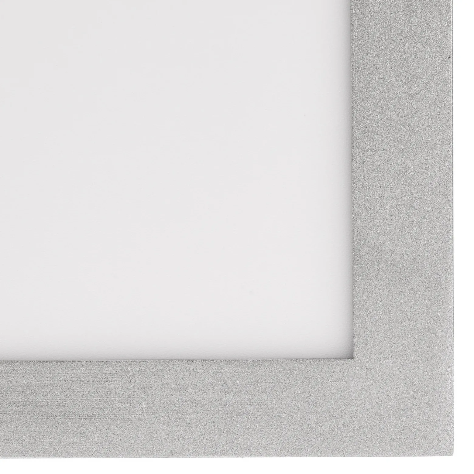 Panel LED Livel de Lindby, 4000 K, 62 cm x 62 cm, plateado, metal
