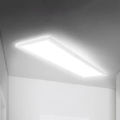Panel LED Move, sensor, 98 x 20 cm, IP44, plástico, blanco