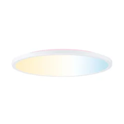Panel LED Paulmann Atria Shine, Ø 40 cm, RGBW, blanco, IP20, atenuable.