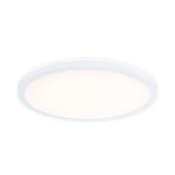 Panel LED Paulmann Atria Shine, Ø 29 cm, blanco, IP44, 3000 K, encendido/apagado