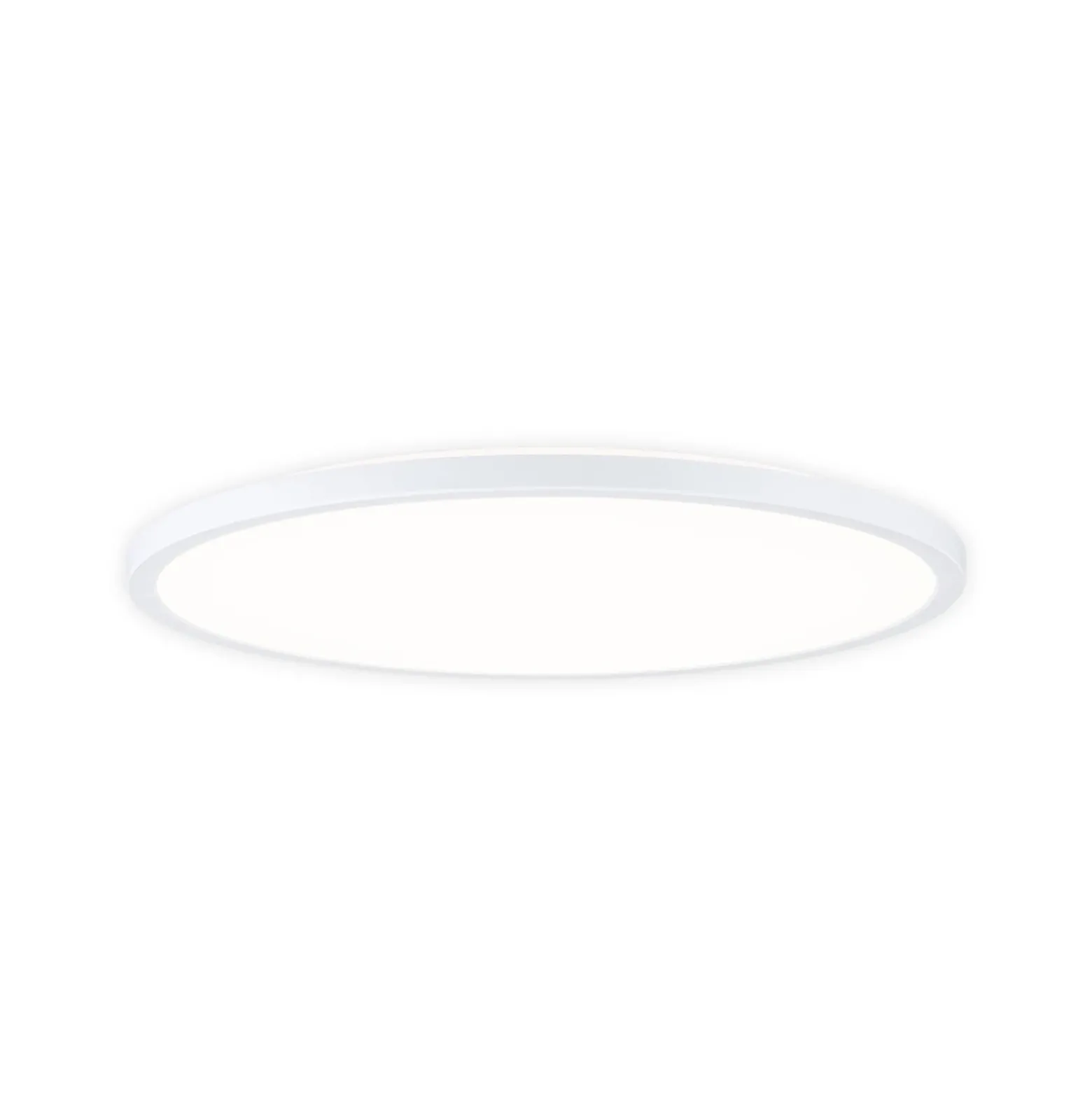 Panel LED Paulmann Atria Shine, Ø 40 cm, blanco, IP20, 3000 K, encendido/apagado