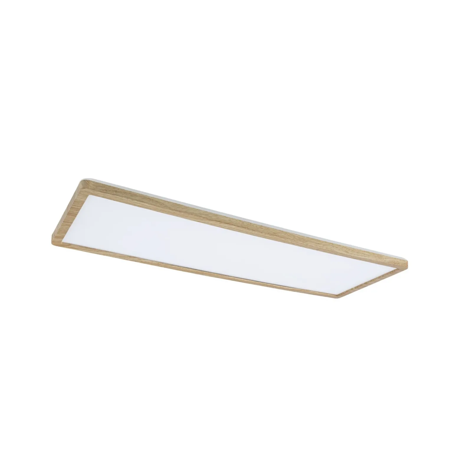 Panel LED Paulmann Atria Shine de 58 cm, acabado madera, IP44, 3000 K,