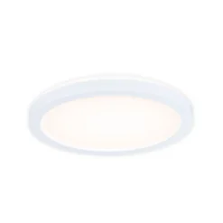 Panel LED Paulmann Atria Shine, Ø 19 cm, blanco, IP44, 3000 K, encendido/apagado