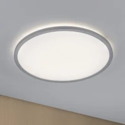 Panel LED Paulmann Atria Shine, cromado, atenuable, Ø 42 cm