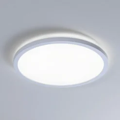 Panel LED Paulmann Atria Shine, Ø 29 cm, blanco, IP44, 4000 K, encendido/apagado