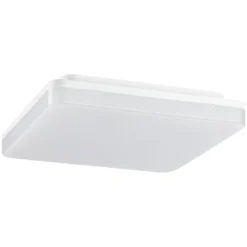 Panel LED Paulmann Cela, 28 x 28 cm, blanco, IP44