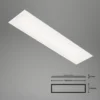 Panel LED Piatto CCT control remoto 100x25 blanco