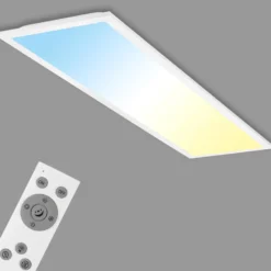 Panel LED Piatto CCT control remoto 100x25 blanco