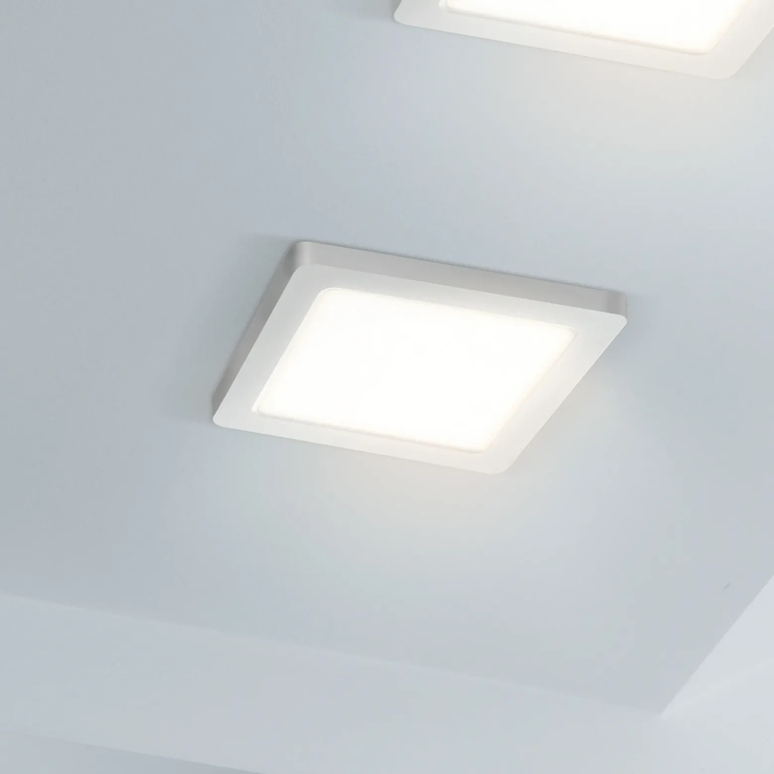Panel LED Selesto, cuadrado, atenuable, blanco