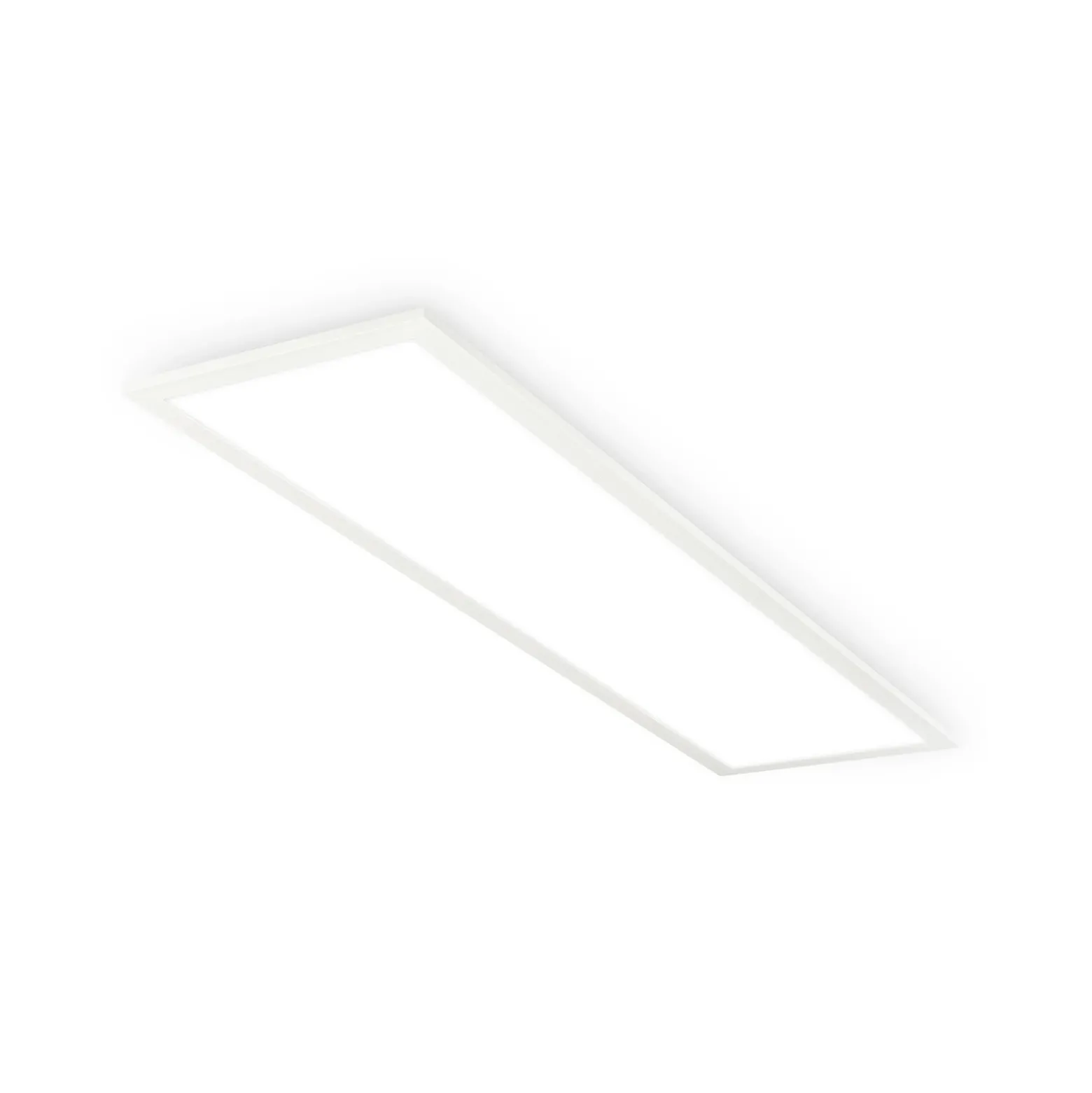 Panel LED Simple A, blanco, 100 x 25 cm, metal, 4000 K